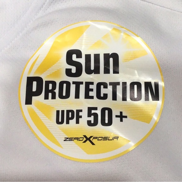 NWT ZERO XPOSURE Swim/Sun Top, UPF 50+,‎ Sustainable, Size L (14/16) - Picture 7 of 10